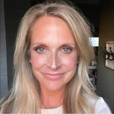 Lucky Horseshoes pitcher Matt Cruise was hit in the head by a line drive  while pitching