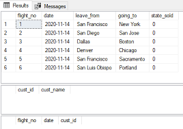 This was found by aggregating across different carriers and is the cheapest. Simple Airline Ticket Reservation System Using Sql Server Transaction Stored Procedure Huasa S Blog