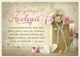 Habt weiterhin so viel lebensfreude wie am heutigen tag. Doppelkarte Zur Goldenen Hochzeit Gemeinsam Spruche Zur Goldenen Hochzeit Spruche Hochzeit Geschenke Zur Goldenen Hochzeit