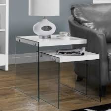 They come in groups of two or three and slide or stacked on top of each other to save space when not in use. 19 Modern Nesting Side Tables Vurni