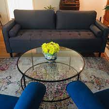 When you buy a mercury row® mcelhaney 58.75'' square arm loveseat online from wayfair, we make it as easy as possible for you to find out when your product will be delivered. Garren 75 6 Square Arm Sofa Tufted Seat Cushion Grey Upholstery Sofa