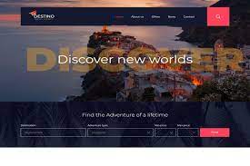 All templates in this list use the latest html5 and bootstrap 4 framework, so you can integrate any modern tools to these templates and make a powerful travel website in no time. Destino Free Bootstrap Travel Agency Website Templates