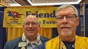 Lions International director visit