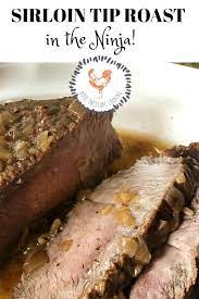 Having been previously impressed with the ninja cooking i received a griddle for my ninja foodie grill, but no directions with it. Ninja Foodi Sirloin Tip Roast Recipe Sirloin Tip Roast Sirloin Tips Foodie Recipes