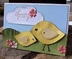 First of all, take print outs of digital flower and basket stickers. Spring Greeting Cards Homemade Card Ideas To Make Hubpages