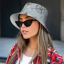 Vintage Bucket Hats Summer Cotton Fisherman Hat Style, Nautical Theme Cap  With Swordfish, Anchor, And Compass Design Lightweight Daily Sun Hat From  Homepro4, $41.34