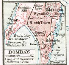 INDIA Original Map 1910 Bhārat ...