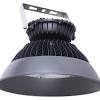 Satin nickel industrial frosted glass dome led pendant light. 3