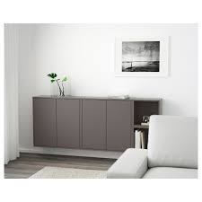 Eket Schrankkombination Fur Wandmontage Dunkelgrau Alle Information Zum Produkt Erhalten Ikea Osterreich Ikea Sideboard Kuchenschrank Flexible Mobel