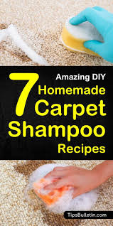 Before starting work, test a small patch of the rug. 7 Diy Homemade Carpet Shampoo Recipes