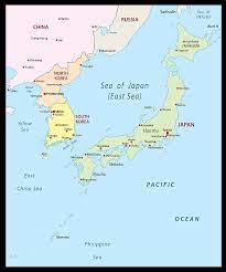 These are the map results for japan, seto inland sea. Sea Of Japan Worldatlas