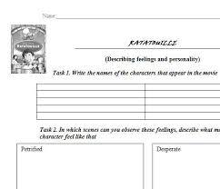 Maybe you would like to learn more about one of these? Movie Worksheet Ratatouille