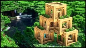 House From 5 Seperated Block I Hope You Like It I Also Made A Tutorial Link In The Comment Minecraft Blueprints Minecraft Architecture Cute Minecraft Houses