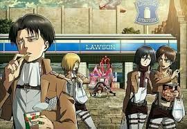 Eren yeager long hair fan art anime sticker. Eren Mikasa Demon Sasha Armin And Levi Official Art From Attack On Titan Attack On Titan Attack On Titan Anime Attack On Titan Art
