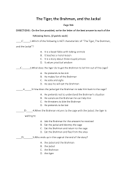 Christmas movie trivia questions and answers multiple choice. Solution The Tiger The Brahman And The Jackal Quiz Questions Studypool