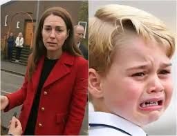 Stay strong, dear Mom…” Prince George sobbed as he bid farewell to his  mother, Kate Middleton, heading for her second round of chemotherapy: “They  said my mother might not come back…” 👇👇