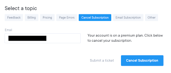 How Do I Cancel Downgrade Or Delete My Account Faq Resume Io