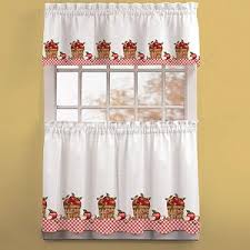 Chf You Apple Picking Tier Curtain Panel Set Perdeler Perde Ev Icin