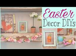 A special time for family get togethers, easter decor can include things for the kids, yard and door decor, and lovely vintage ideas for the table and mantel. Dollar Tree Easter Decor Diys Youtube Easter Diy Easter Crafts Diy Diy Easter Decorations