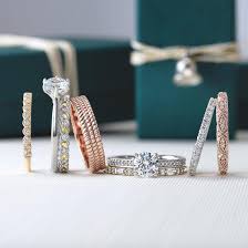 White Yellow And Rose Gold Stackable Wedding Bands Stuller Fine Jewelry Jewelry Fine Diamond Jewelry