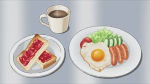 Sausages Eggs With Jam Toast For Breakfast Food Food Drink Photography Aesthetic Food