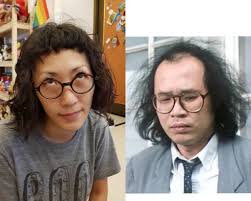 熱血史丹利大叔應援團- 我老婆的新髮型戴上眼鏡後，就變成了岑建勳了耶，我老婆是我小時候的喜劇明星好酷喔~~  不知道岑建勳是誰表示你很年輕，畢竟現在他的女兒岑寧兒都比他還紅了啊……