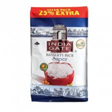 India Gate Basmati Rice Super, 1Kg
