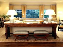 Sofa Tables With Stools Long Console Table Behind Large Sof Table Behind Couch Sofa Tables Living Room Console Table Behind Sofa