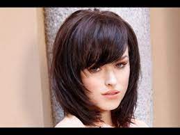 Medium hair is commonly the perfect length for creating voluminous downdos. 30 Shoulder Length Hairstyles With Bangs And Layers Shoulder Length Hairstyles With Bangs Youtube