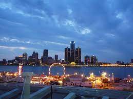 Beautiful Skyline Of Detroit Love View From Windsor Ontario Windsor Ontario Detroit Skyline Detroit Michigan