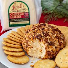 Unexpected Cheddar Cheese Ball Recipe Food Cheddar Cheese Ball Appetizer Recipes