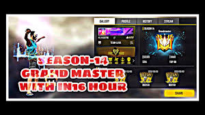 Grand master grand master adalah tier rank yang baru diterapkan sejak dimulainya season 10 dan menjadi pangkat free fire tertinggi. Road To Grandmaster Free Fire Rank Season 14 Under 16 Hours Without Using Double Rank Youtube