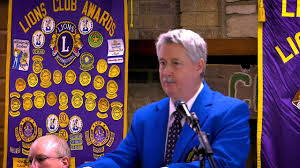 District Governor visits the Livingston Lions Club