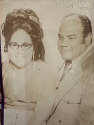 Vintage wedding photo from 1971