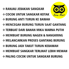 Cara membuat sangkar jebakan burung kacer. Kicau Mart Ranjau Sangkar Kotak Nomor 1 2 3 Jebakan Mika Perangkap Lantai Dasar Kandang Kacer Kenari Anti Turun Kebawah Lazada Indonesia