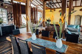 Shop the finest dining room furniture from the comfort of your home. Indonesia Bali Living Room With Dining Table In A Holiday Villa Mbef001409 Martin Benik Westend61