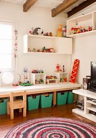 Kids Art Play Room I Love The Low Table And Storage Underneath Kids Bedroom Storage Diy Bedroom Storage Kids Bedroom