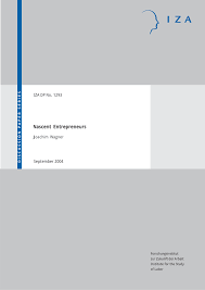 Pdf Nascent Entrepreneurs