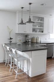 A white kitchen is known as the most popular option when homeowners choose to remodel their old, dated kitchen. These 15 Grey And White Kitchens Will Have You Swooning