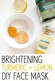 Apply mask to a clean face and leave for 15 min. Glowing Skin Series Brightening Turmeric Lemon Diy Face Mask The Glowing Fridge