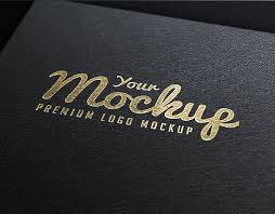 Your Mockup Logo Mockups Vol 2 Gold Stamping Free Logo Mockup Logo Mockup Logo Mockups Psd