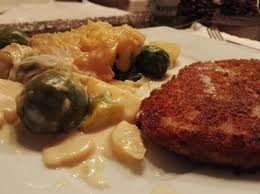 Rosenkohl Schlemmer Gratin Vegan Rezept Rosenkohl Einfache Gerichte Lebensmittel Essen