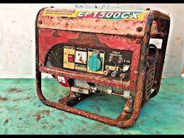 53 Restoration Japan Technology Generator Revive Old Rusty 1500w Generator Gas Engine Youtube Japan Technology Restoration Engineering