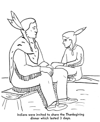 Here's a cute little india greeting you on thanksgiving 2013! 30 Free Printable Native American Coloring Pages