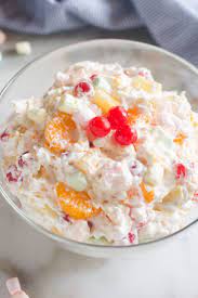 Ambrosia Salad Recipe Ambrosia Fruit Salad Best Fruit Salad Creamy Fruit Salads