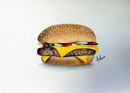 Maybe you would like to learn more about one of these? Burger Realistic Drawing Art Amino