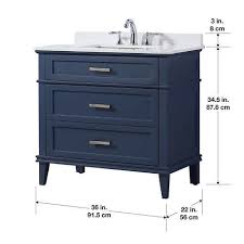 Pin By T N Stephenson On Clare S Bathroom Blue Vanity Powder Room Vanity Blue Bathroom Vanity