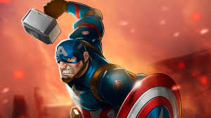 Endgame officially confirmed that captain america is worthy of wielding mjolnir — but the film didn't explain why it took so long for him to summon the hammer. 1280x800 Captain America Mjolnir Art Hd 720p Hd 4k Wallpapers Images Backgrounds Photos And Pictures