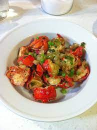 In The Kitchen Chinese Spicy Garlic Stir Fry Lobster Lobster Recipes Tail Lobster Recipes Fried Lobster