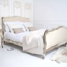 Exclusive Riviera Beaten Metal Scroll Bed French Style Bedroom Shabby Chic Bedroom Furniture French Style Bedroom Furniture